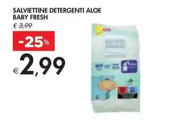 Bennet SALVIETTINE DETERGENTI ALOE BABY FRESH offerta