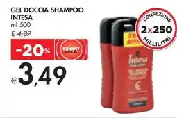 Bennet GEL DOCCIA SHAMPOO INTESA ml 500 offerta