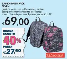 Bennet ZAINO IMUSICPACK SEVEN offerta