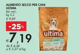 Bennet ALIMENTO SECCO PER CANI ULTIMA tipi vari, kg 2,2 offerta