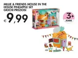 MILLIE & FRIENDS MOUSE IN THE HOUSE PINEAPPLE SET GIOCHI PREZIOSI