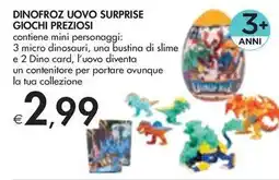 Bennet DINOFROZ UOVO SURPRISE GIOCHI PREZIOSI offerta