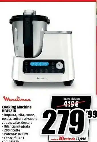MediaWorld Robot da cucina offerta