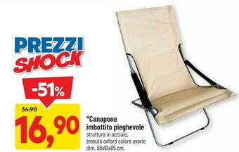 DPiù Sedie pieghevoli offerta