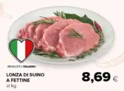 Tigre Amico LONZA DI SUINO A FETTINE offerta