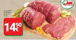 Supermercati Gulliver SCALOPPE DI BOVINO ADULTO offerta