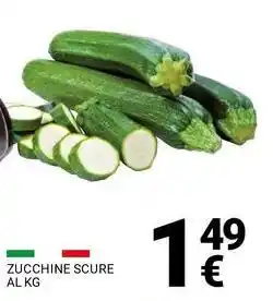 Supermercati Gulliver ZUCCHINE SCURE offerta