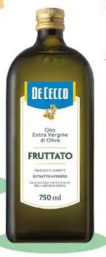 Oasi OLIO EXTRA VERGINE DI OLIVA FRUTTATO DE CECCO ml 750 offerta