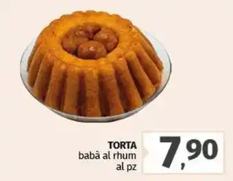 Pam TORTA baba al rhum offerta