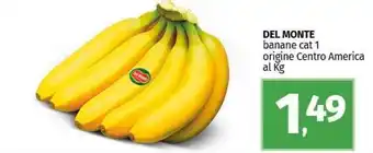 Pam DEL MONTE banane offerta