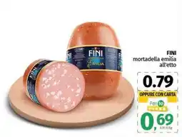 Pam FINI mortadella emilia all'etto offerta