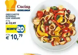 Esselunga ORECCHIETTE INTEGRALI CON VERDURE offerta