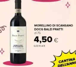 Oasi MORELLINO DI SCANSANO DOCG BALZI FRATTI cl 75 offerta