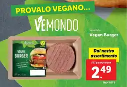 VEMONDO VEGAN BURGER 227 g confezione