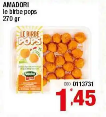 Gruppo di Palo Amadori Le Birbe pops 270gr offerta