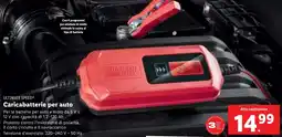 Caricabatterie per auto Per le batterie per auto e moto da 6 V o 12 V con capacità di 1,2-120 Ah