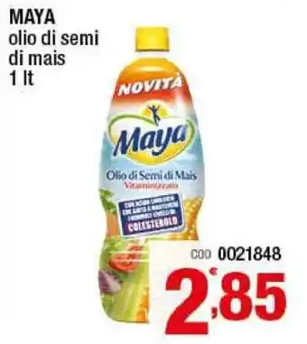 Gruppo di Palo Maya Olio di semi di mais 1lt offerta