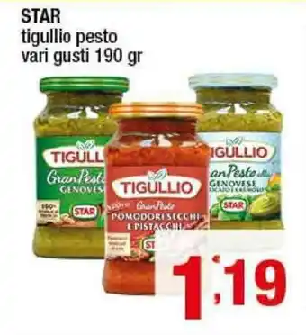 Star Tigullio Pesto varu gusti 190gr