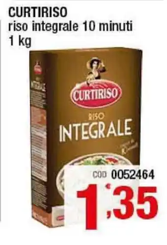 Gruppo di Palo Curtiriso Riso Integrale 10 minuti 1kg offerta