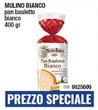 Gruppo di Palo Mulino Bianco Pan Bauletto bianco 400gr offerta