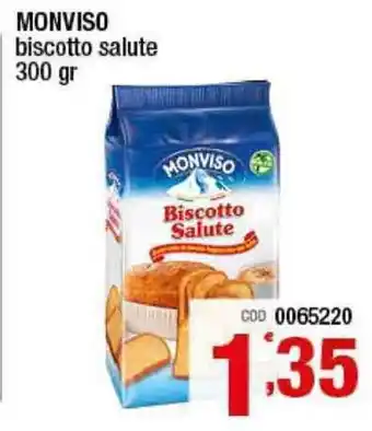 Gruppo di Palo Monviso Biscotto salute 300gr offerta