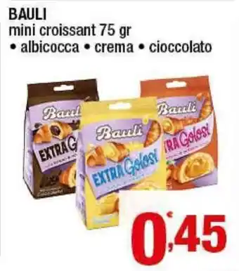 Gruppo di Palo Bauli Mini Croissant 75gr offerta