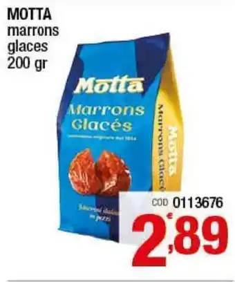 Gruppo di Palo Motta Marrons Glaces 200gr offerta