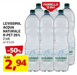 DPiù LEVISSIMA, ACQUA NATURALE R-PET offerta