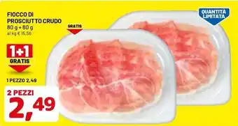 DPiù FIOCCO DI PROSCIUTTO CRUDO offerta