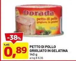 PETTO DI POLLO GRIGLIATO IN GELATINA