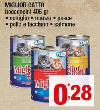 Miglior Gatto Bocconcini 405gr