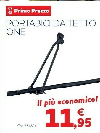 Norauto Portabici da tetto one offerta