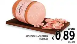 Spazio Conad MORTADELLA SUPREMA FIORUCCI offerta