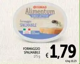 Spazio Conad FORMAGGIO SPALMABILE offerta