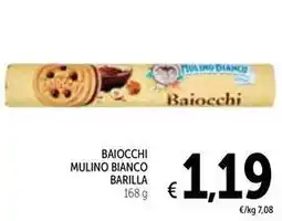 Spazio Conad BAIOCCHI MULINO BIANCO BARILLA 168 g offerta