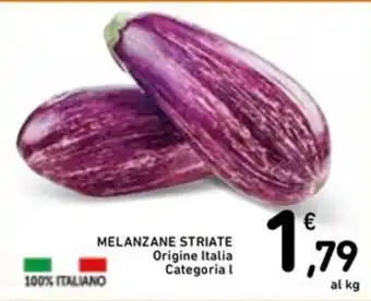 Spazio Conad MELANZANE STRIATE offerta