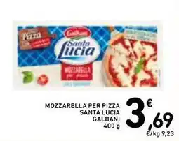 Spazio Conad MOZZARELLA PER PIZZA SANTA LUCIA GALBANI 400 g offerta