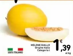 Spazio Conad MELONE GIALLO offerta