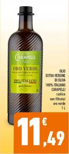 Conad OLIO EXTRA VERGINE DI OLIVA 100% ITALIANO CARAPELLI offerta