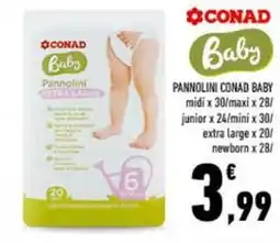 Conad PANNOLINI CONAD BABY offerta