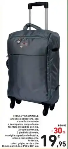 Spazio Conad TROLLEY CABINABILE offerta