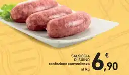 Spazio Conad SALSICCIA DI SUINO offerta