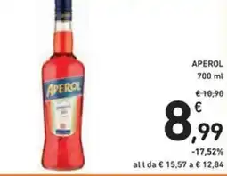 Spazio Conad APEROL 700 ml offerta