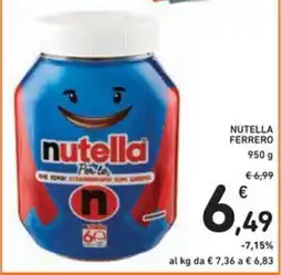 Spazio Conad NUTELLA FERRERO 950 g offerta