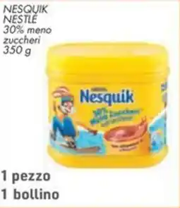 Spazio Conad NESQUIK NESTLE 30% meno zuccheri 350 g offerta