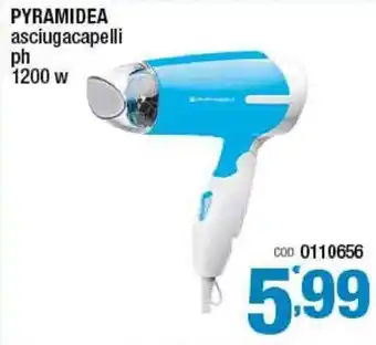 Pyramidea Asciugacapelli ph 1200w