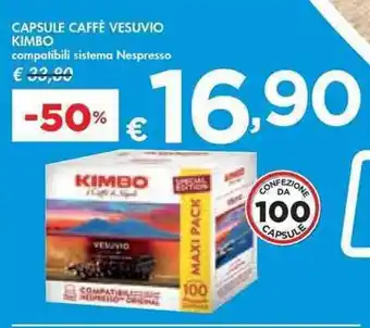 Bennet CAPSULE CAFFÈ VESUVIO KIMBO offerta