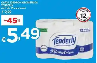 Bennet CARTA IGIENICA KILOMETRICA TENDERLY offerta