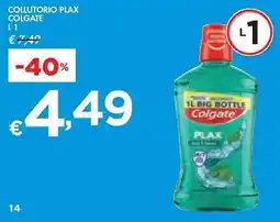 Bennet COLLUTORIO PLAX COLGATE L 1 offerta