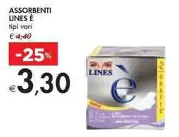 Bennet ASSORBENTI LINES È tipi vari offerta